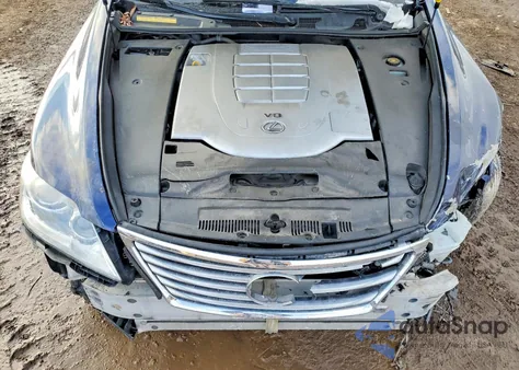 2012 Lexus Ls 460 z USA, uszkodzony, nr VIN JTHCL5EF9C5015486